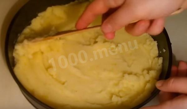 Шаг 5 приготовления Запеканка с фаршем и картошкой