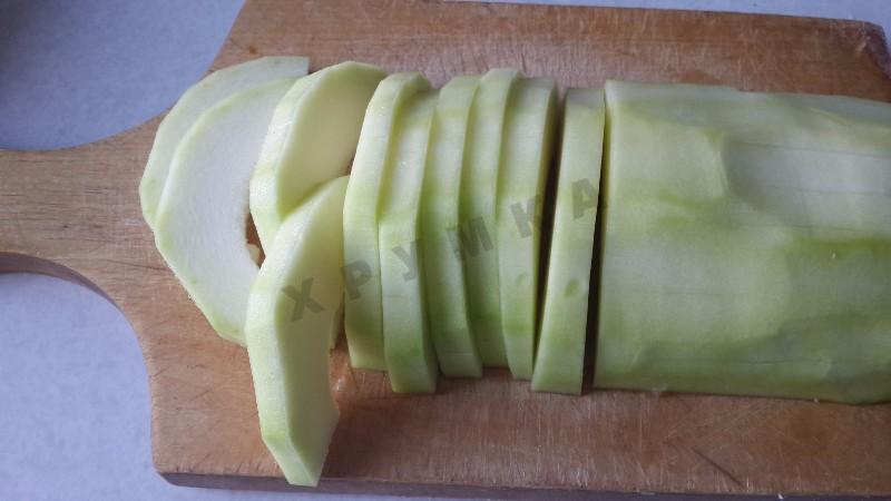 Шаг 1 приготовления Запеканка с кабачками