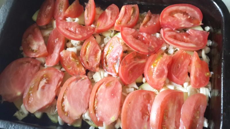 Шаг 6 приготовления Запеканка с кабачками
