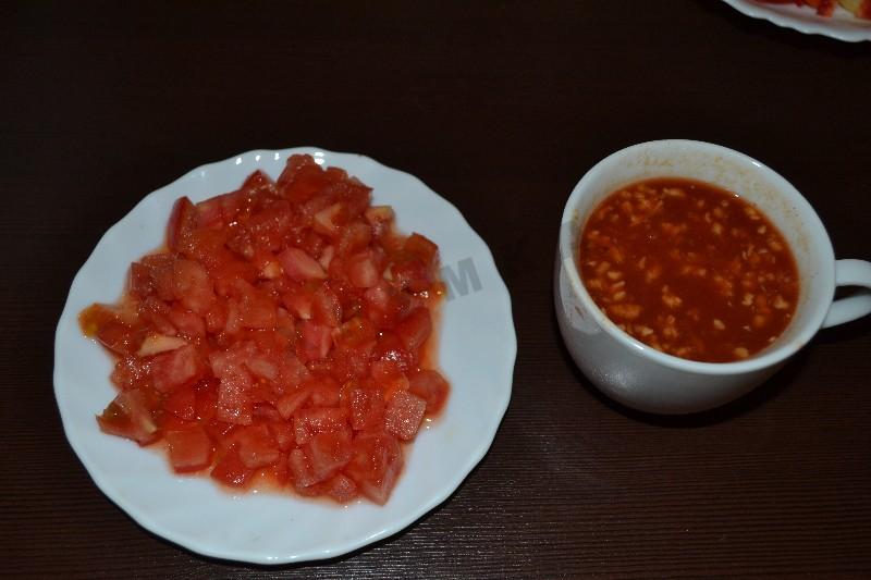 Шаг 5 приготовления Чахохбили из куриных ножек в мультиварке