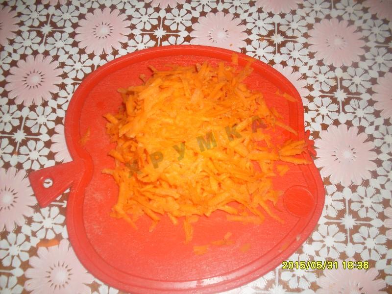 Шаг 3 приготовления Рис с мясом и овощами в мультиварке