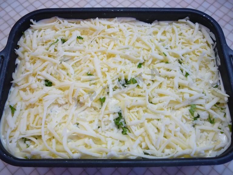 Шаг 8 приготовления Филе курицы с зеленой стручковой фасолью и рисом в майонезе