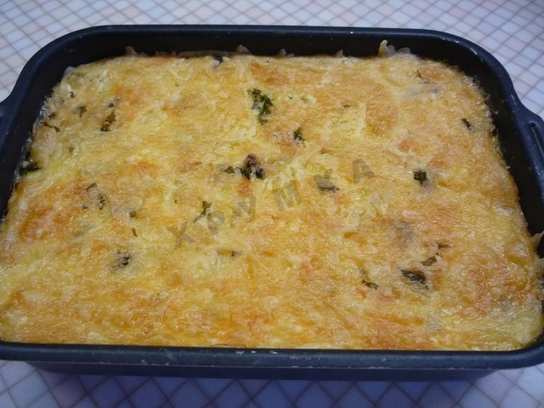 Шаг 9 приготовления Филе курицы с зеленой стручковой фасолью и рисом в майонезе