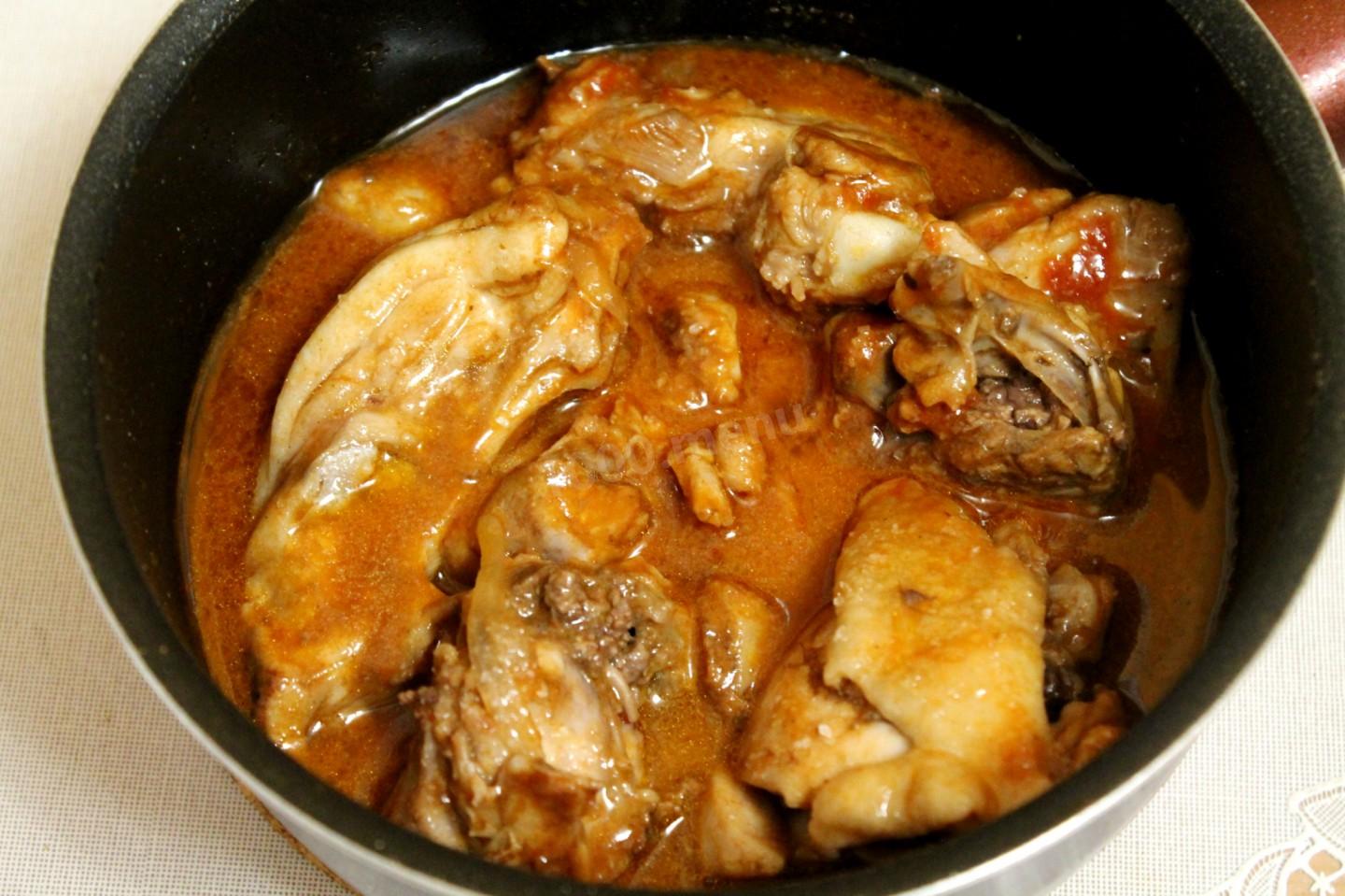 Шаг 5 приготовления Курица с консервированной красной фасолью и соевым соусом