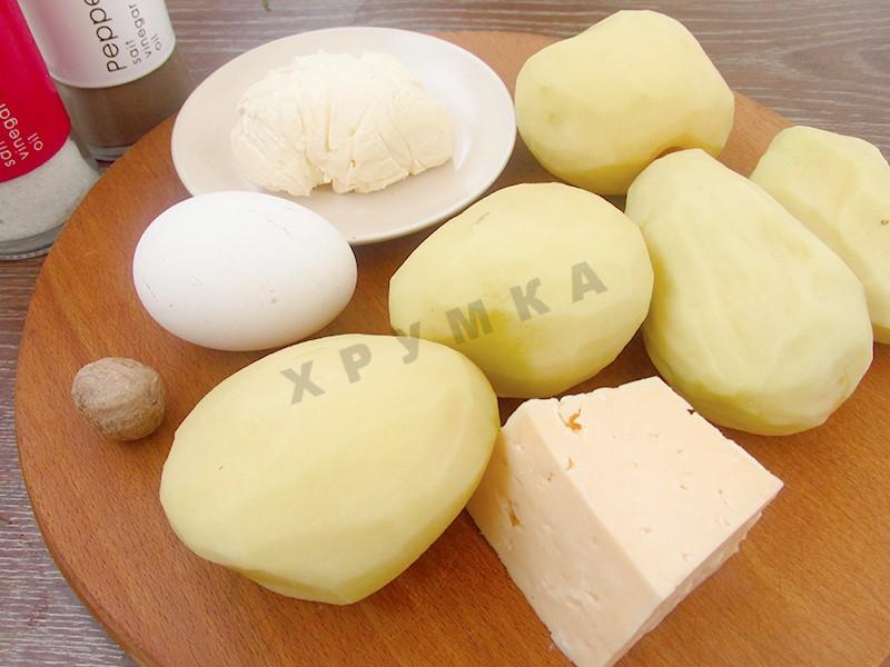 Шаг 1 приготовления Картофель дюшес
