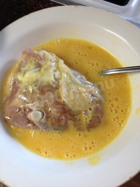 Шаг 5 приготовления Курочка фри с гречкой