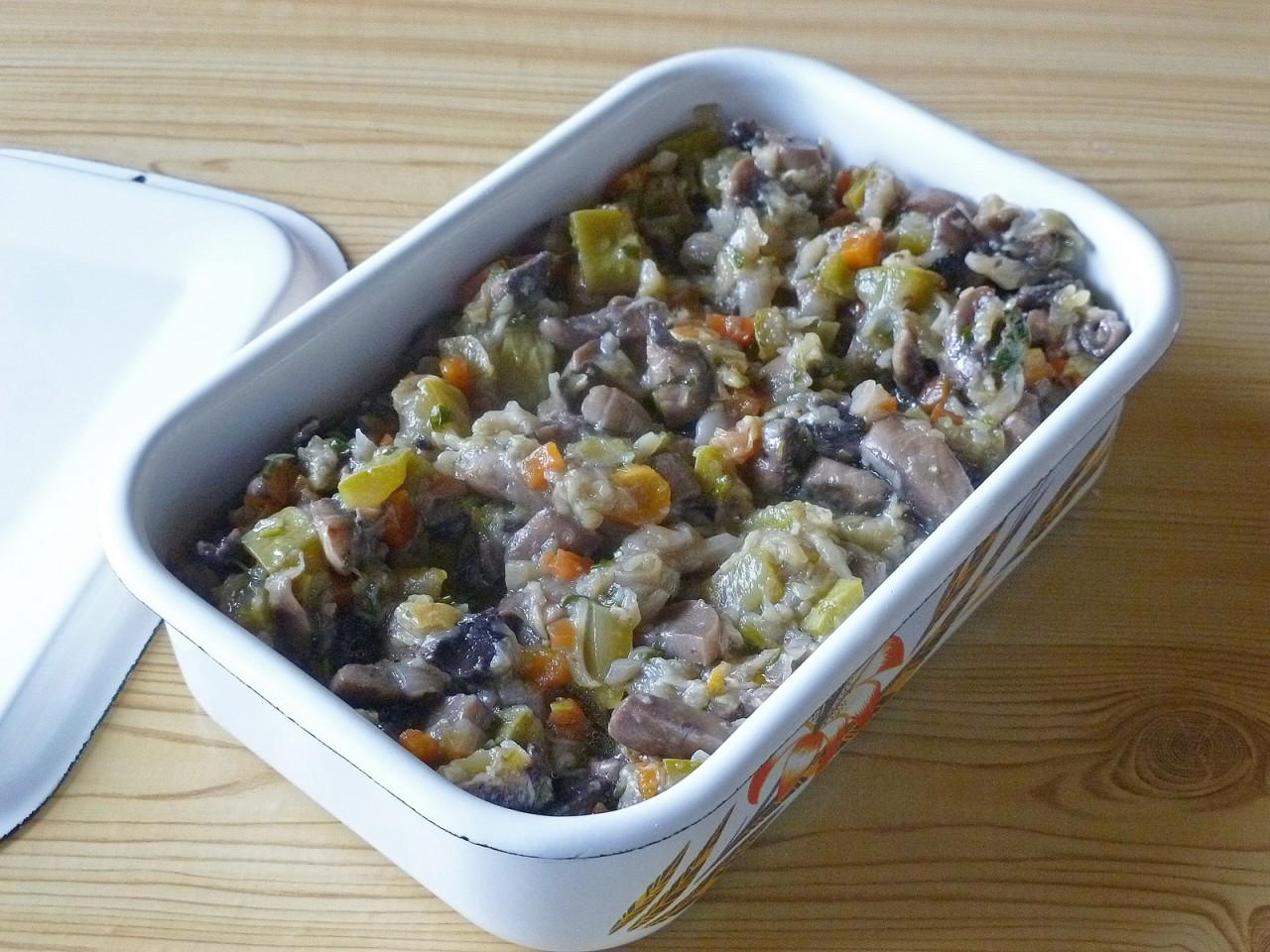 Шаг 19 приготовления Овощное рагу с грибами без картошки и мяса
