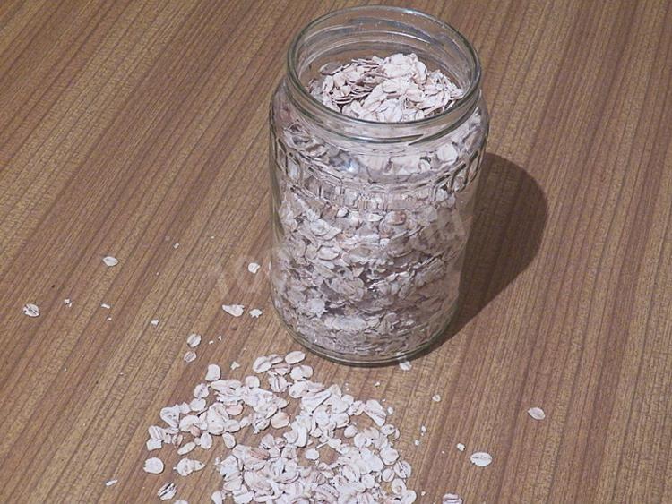 Шаг 4 приготовления Ариса из овсяных хлопьев