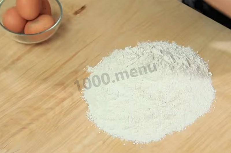 Шаг 1 приготовления Тортеллини с сыром
