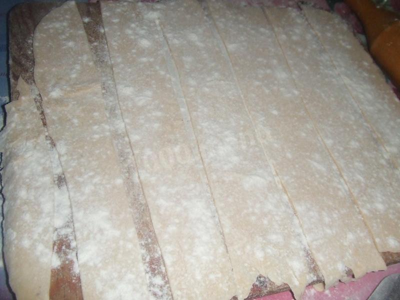Шаг 10 приготовления Домашняя супная лапшичка