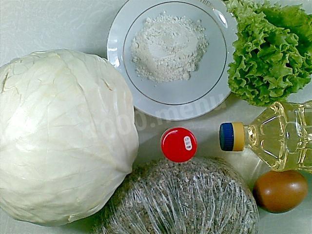 Шаг 1 приготовления Горячее блюдо из капусты