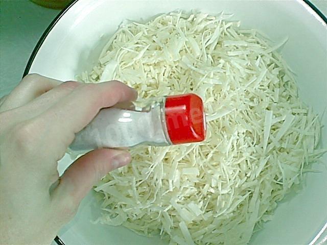 Шаг 3 приготовления Горячее блюдо из капусты