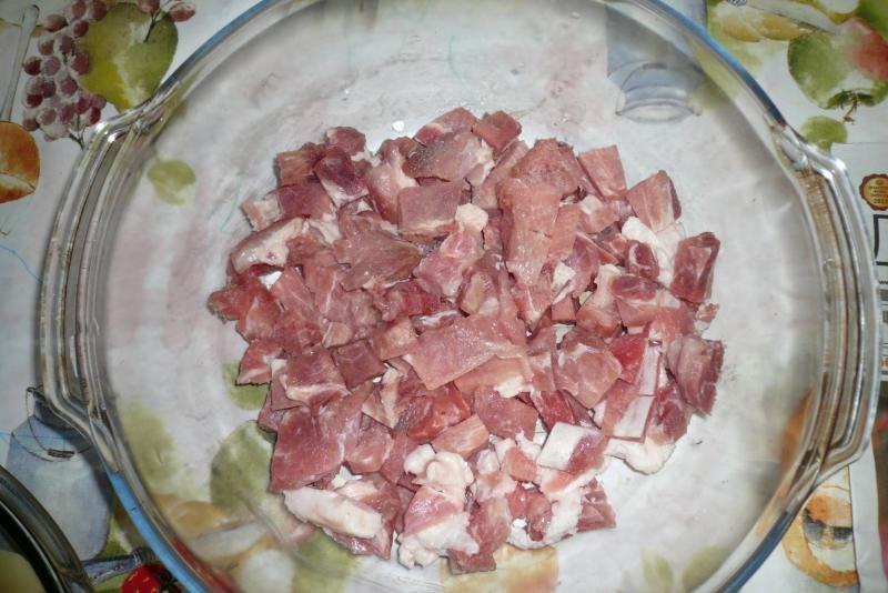 Шаг 3 приготовления Запеканка из свинины с картофелем Вкусный ужин