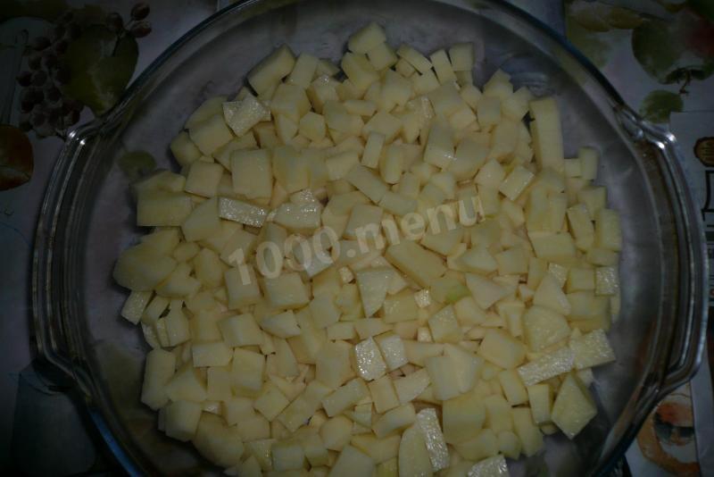Шаг 6 приготовления Запеканка из свинины с картофелем Вкусный ужин