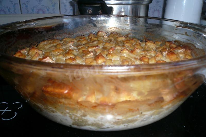 Обложка рецепта Запеканка из свинины с картофелем Вкусный ужин