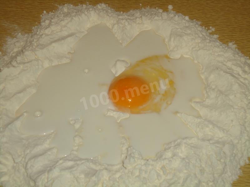 Шаг 3 приготовления Вареники картофельные с грибами