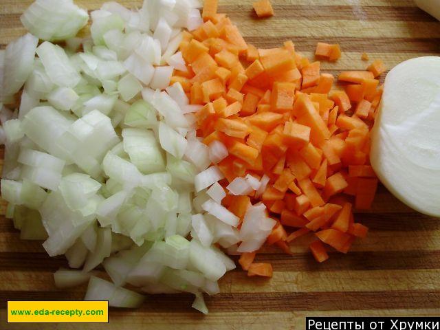 Шаг 2 приготовления Вкусные вареники с гречкой и овощами