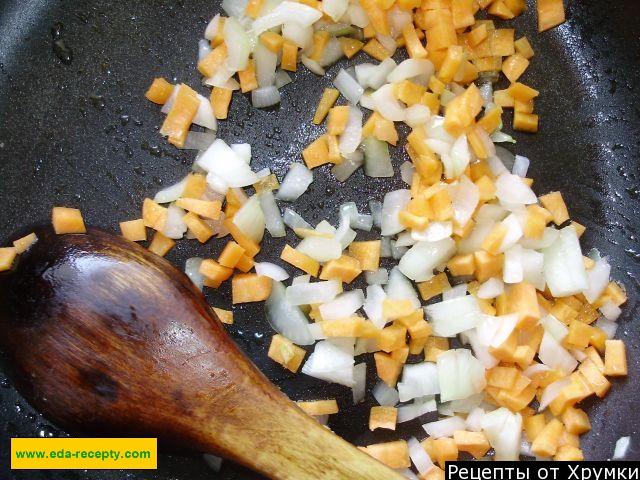 Шаг 4 приготовления Вкусные вареники с гречкой и овощами