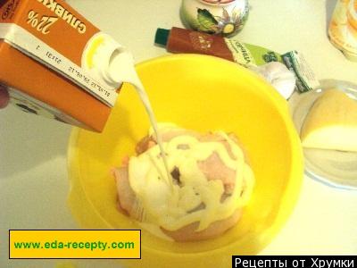 Шаг 4 приготовления Сливочные куриные бедра в гриле