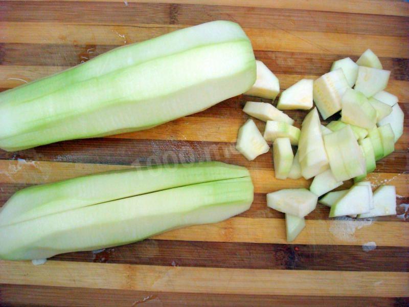 Шаг 6 приготовления Куриные сердечки с овощами, жареные на сковороде