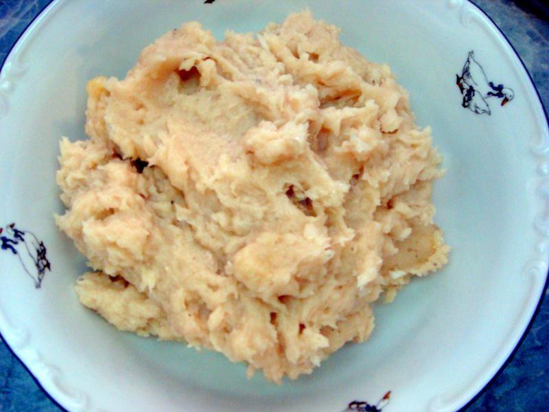 Шаг 14 приготовления Куриные котлеты с сыром Папараць кветка