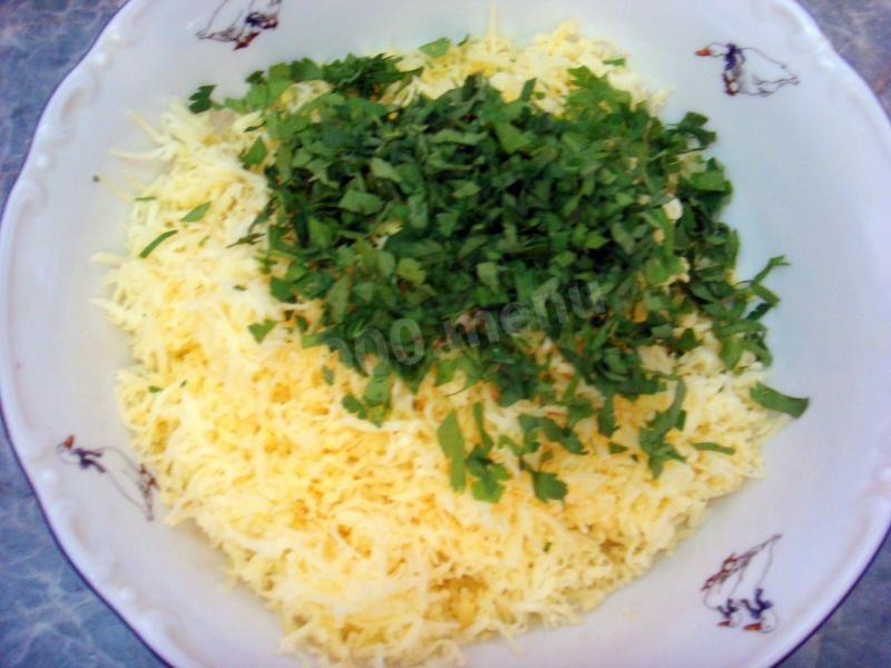 Шаг 8 приготовления Куриные котлеты с сыром Папараць кветка