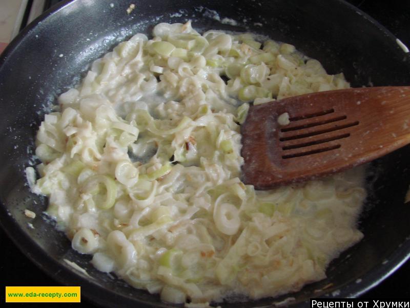 Шаг 9 приготовления Картофельно-луковый крамбль
