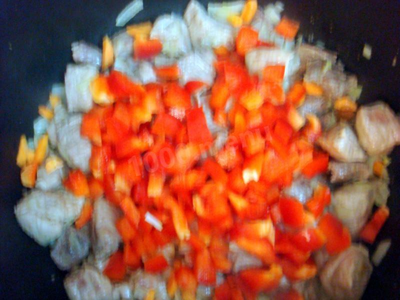 Шаг 6 приготовления Мясо тушеное в пиве