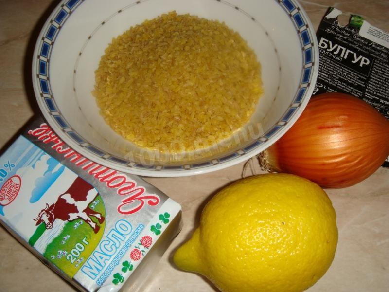 Шаг 1 приготовления Булгур с корицей