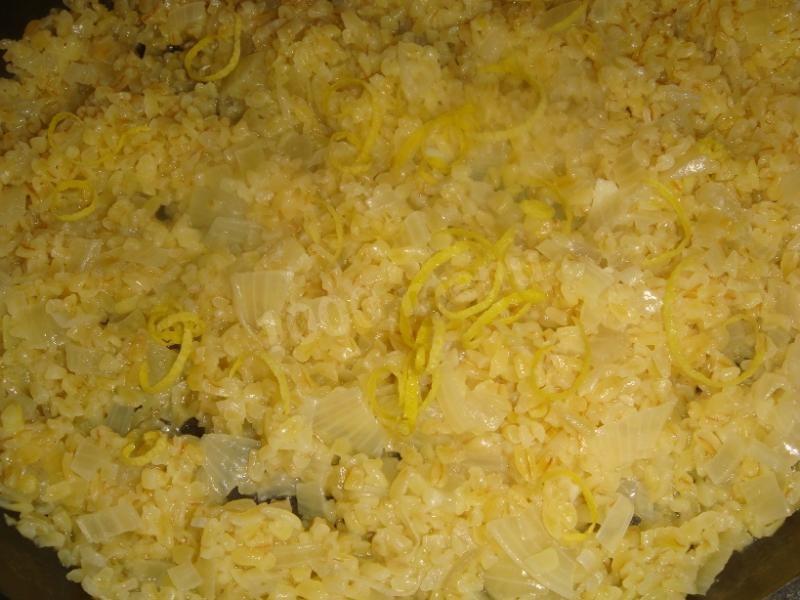 Шаг 9 приготовления Булгур с корицей