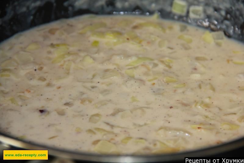 Шаг 7 приготовления Запеканка из капусты с кукурузой и сыром "Весенняя"