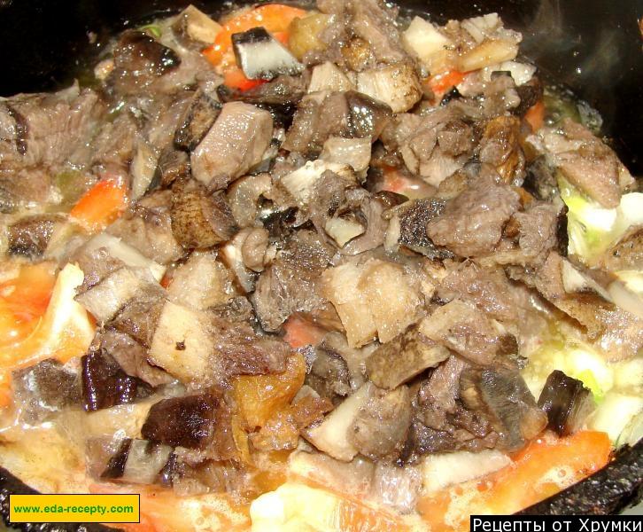 Шаг 5 приготовления Курица с овощами по-китайски