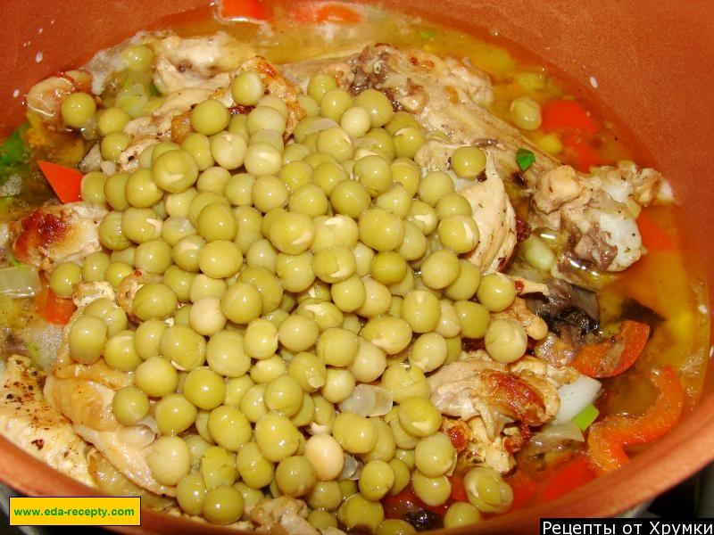Шаг 9 приготовления Курица с овощами по-китайски