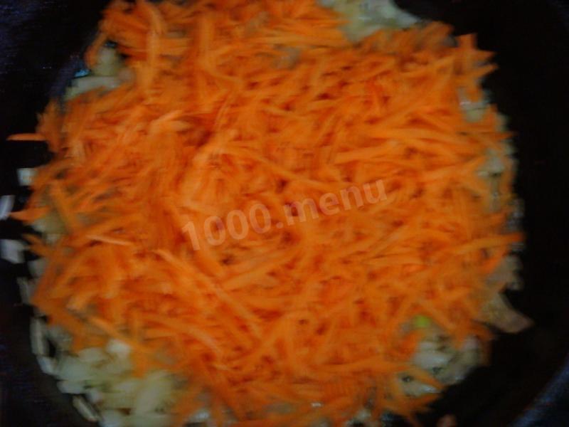 Шаг 9 приготовления Овощное рагу кабачки с капустой и шампиньонами