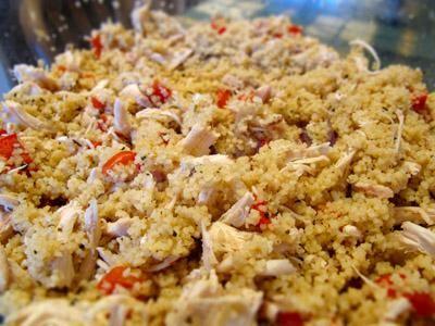 Обложка рецепта Кус-кус с овощами и курицей
