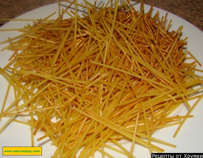 Шаг 3 приготовления Овощное рагу с мясом и вермишелью