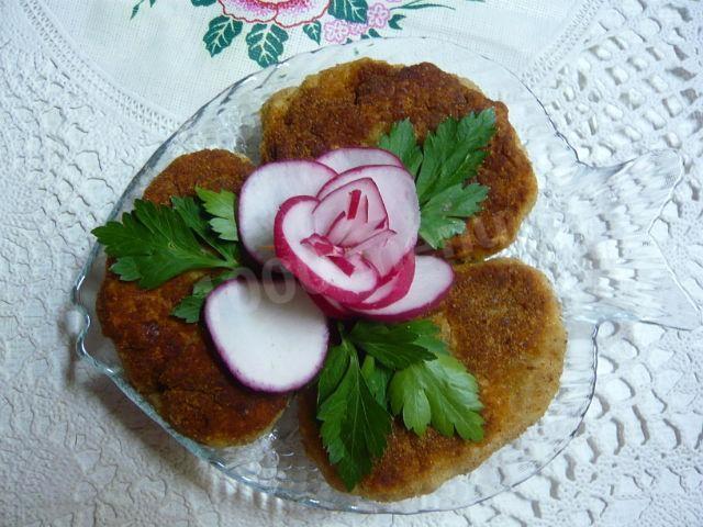 Обложка рецепта Котлеты кальмаровые