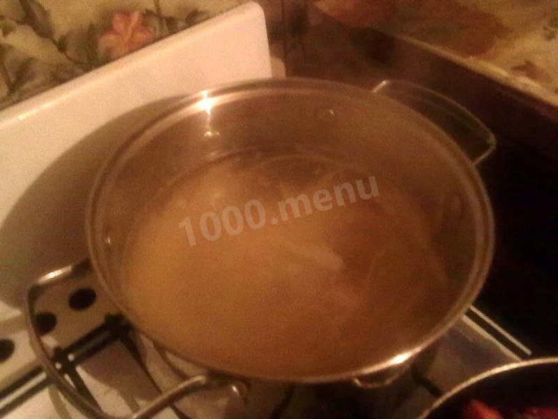 Шаг 8 приготовления Спагетти с сыром, помидорами и баклажанами