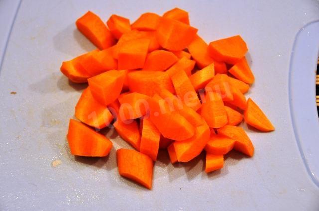 Шаг 4 приготовления Мясо с картошкой и тыквой в горшочке