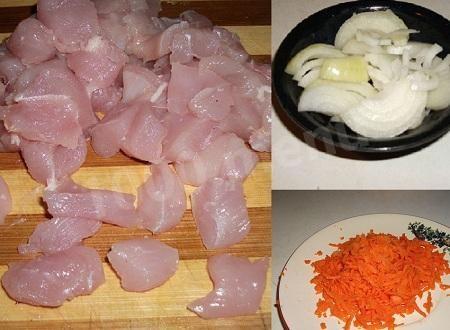 Шаг 1 приготовления Аппетитный горшочек