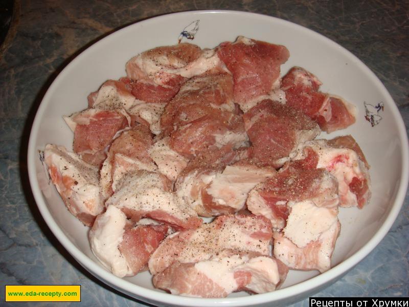 Шаг 2 приготовления Мясо почти по-французски в духовке
