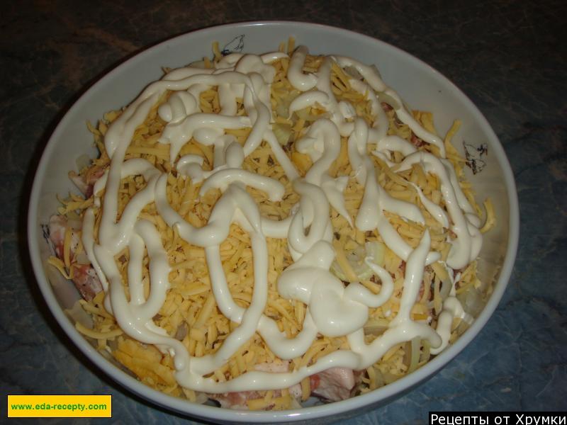 Шаг 5 приготовления Мясо почти по-французски в духовке