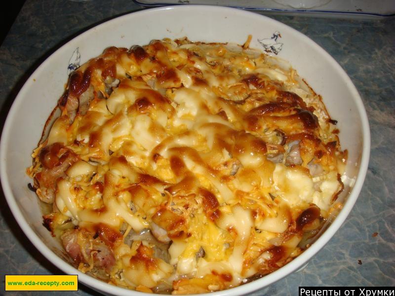 Шаг 7 приготовления Мясо почти по-французски в духовке