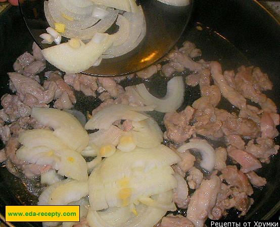 Шаг 4 приготовления Плов свинина с рисом в мультиварке