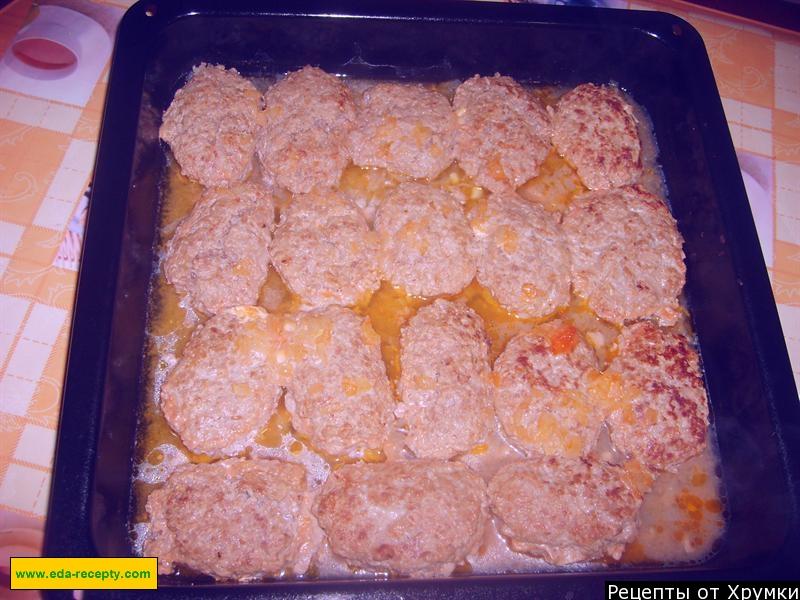 Шаг 10 приготовления Ленивые голубцы с рисом и фаршем