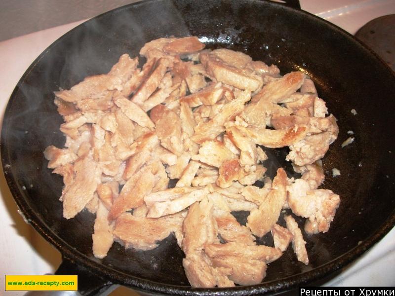 Шаг 8 приготовления Соевое мясо для любимого