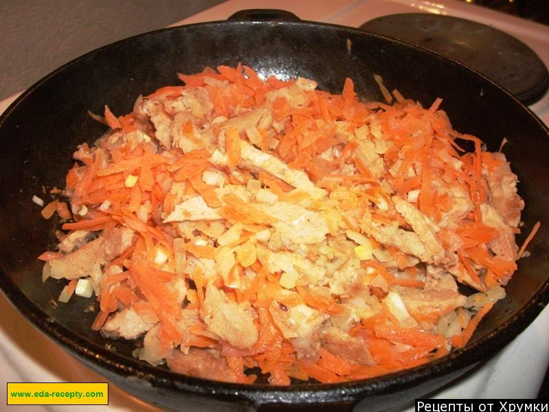 Шаг 9 приготовления Соевое мясо для любимого