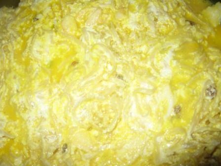Шаг 6 приготовления Творожный кугель