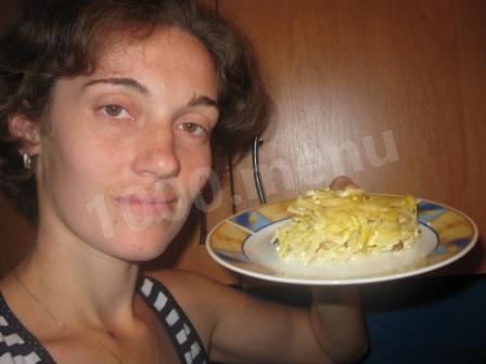 Шаг 7 приготовления Творожный кугель