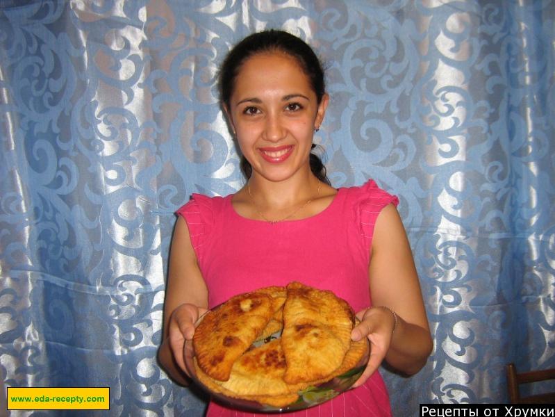 Шаг 14 приготовления Вкусные чебуреки